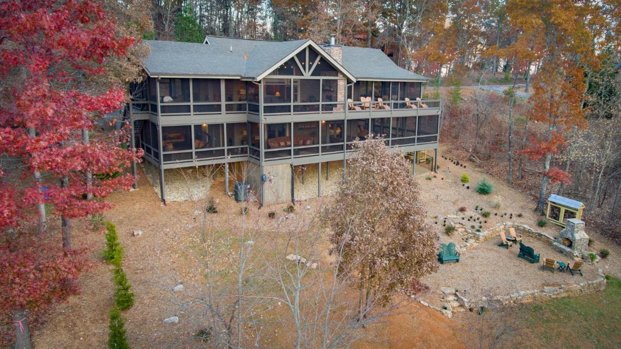 Villa Eagles Crest - Long Range Layered Mountain Views In Peaceful Neighborhood! Mineral Bluff Exterior foto